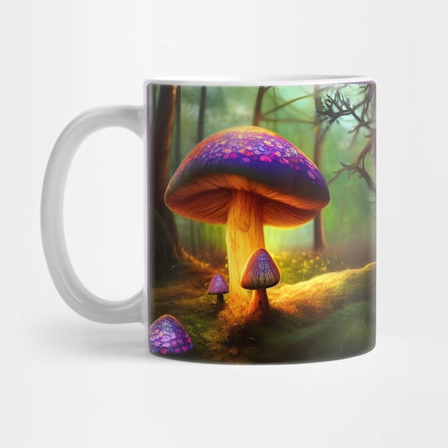 Fungi Tales (1) - Fairy Magic Mushrooms by TheThirdEye